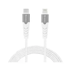 Sandberg Kabl 136-48 USB-C na Lightning, 2m, Beli