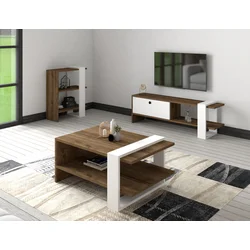 Hanah Home Set TV Komoda i klub sto Orah