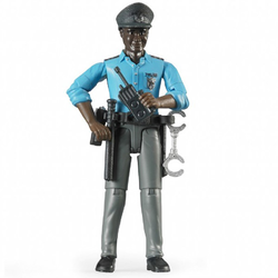 Figura Policajac crnac Bruder 600518