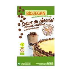 BIOVEGAN Čokoladna srca za ukrašavanje slastica, (4005394119129)