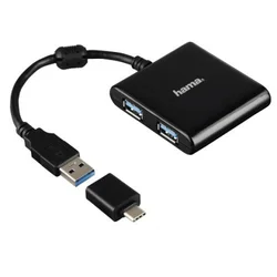HAMA USB Hub 1:4 USB-C 12325