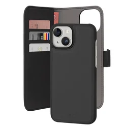 PURO Futrola za mobilni telefon Book, iPhone 15, Crna