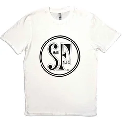 Small Faces Logo White M Majica