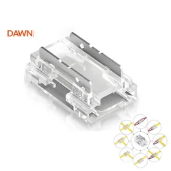 KONEKTOR ZA LED TRAKU SMD/COB BCX-8-2 (8mm, 2PIN) 10 kom