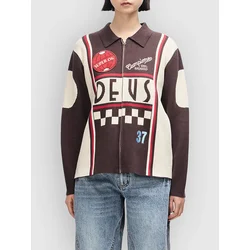 Deus Ex Machina Monte Carlo Knit Cardigan java brown