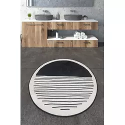 Lessentiel Maison Prostirka za kupatilo 120x120cm Šarena