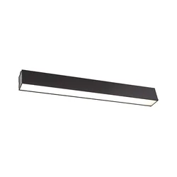 MAXLIGHT C0190D - LED prigušiva plafonska lampa LINEAR LED/18W/230V crna