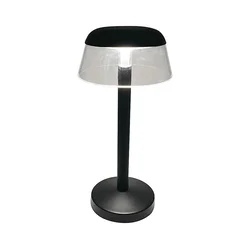 LED prigušiva punjiva dodirna stona lampa LED/3W/5V 3000-6000K crna