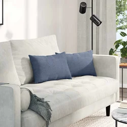Jastučići za sofu 2 pcs Plava 50 x 30 cm Kordura tekstil