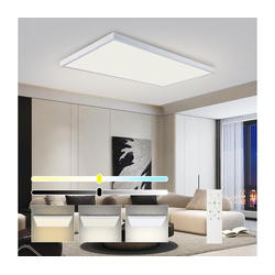 Brilagi-LED prigušiva kupatilska lampa FRAME SMART LED/96W/230V IP44 bela + daljinski upravljač