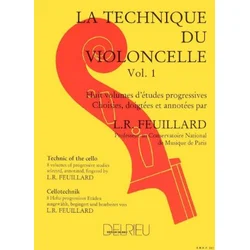 FEUILLARD:TECHNIC OF THE CELLO VOL.1