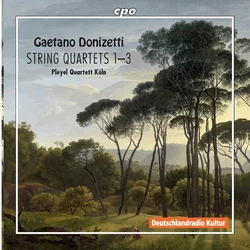 DONIZETTI:STRING QUARTETS 1-3