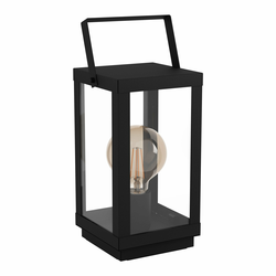 EGLO Stona lampa BRADFORD 1 E27 37 cm crna 43623