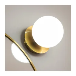 Brilagi - LED kupatilsko zidno svetlo BALL LED/6W/230V 3000/4000/6500K IP44 zlatna