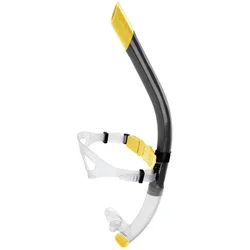 Aquafeel swim snorkel black/yellow