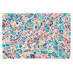 Grafika - Puzzle Lille, Francija - 1 000 kosov