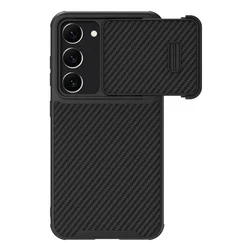 NILLKIN Maska Synthetic Fiber za Samsung S916B Galaxy S23 Plus crna