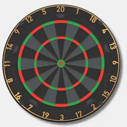 BULLS NL. | Advantage - Black | Steeldartboard
