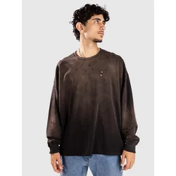 Ninth Hall Fundamental Aged Washed Long Sleeve moška majica black