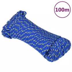 Brodski konop plavi 5 mm 100 m od polipropilena