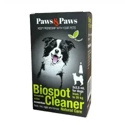 Paws&Paws BioSpot Cleaner Za Pse Preko 20 kg 3x4ml