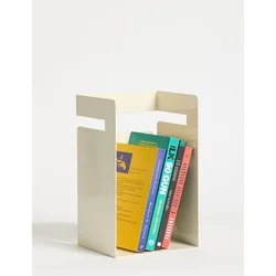Hanah Home Držač za knjige Cube, 18 x 19 x 15.5 cm, Krem