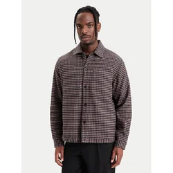 HUGO Srajčna jakna Eniri 50570469 Rjava Oversize