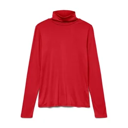 VERO MODA Majica VMAlberte živo rdeča