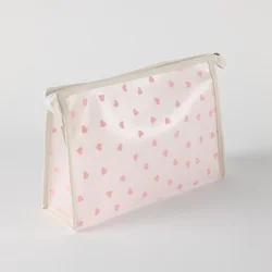 Be Cute prozirni neseser srca, sv. roze 24x7x16cm
