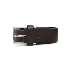 Tommy Jeans Pas AUSTIN temno rjava
