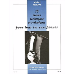 MERIOT;15 ETUDES TECHNIQUES,ET RYTHMI
