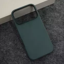 Maska Beautiful Shine Leather za iPhone 17 Pro Max zelena