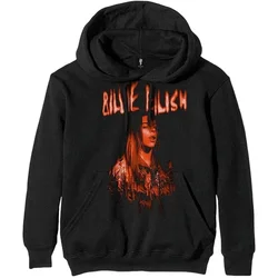 Billie Eilish Kapuco Spooky Logo Unisex Black M