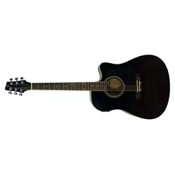 Stagg Stagg SA20 DCE BLK elektroakustična kitara