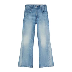 Bershka Kavbojke modra
