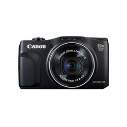 CANON kompaktni fotoaparat SX700 HS, črn (9338B002AA)