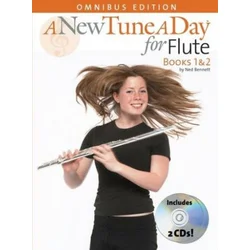 BENNETT:A NEW TUNE A DAY FLUTE BOOKS 1 & 2 +2CD