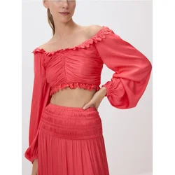 Reserved - Bluza s drapiranim detaljem