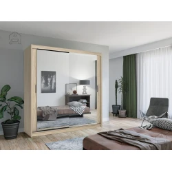Garderobna omara Lux 203 cm - sonoma hrast