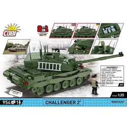 Cobi Oružane sile Challenger 2, 1:35, 954 k, 1 f