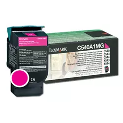 C540A1MG - Lexmark Toner, Magenta, 1.000 pages
