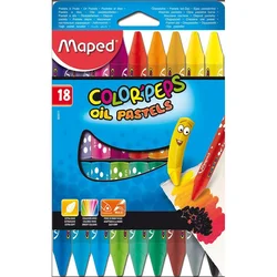 Voščenke Maped, oljne 18/1