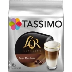 Jacobs Douwe Egberts Tassimo LOR Latte Macchiatto 8+8 kos