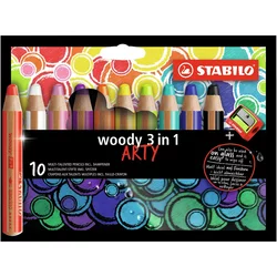 STABILO Drvene bojice Woody Arty 3u1/ set 1/10