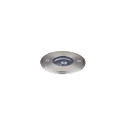 Ideal Lux - LED ugradno podno svetlo FLOOR LED/3W/230V prečnik 9 cm CRI 90 IP67 hrom