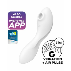 Vibrator Satisfyer Curvy Trinity 5+ bel