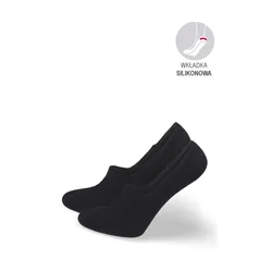 Milena Ladies Microstop Bamboo Socks Black