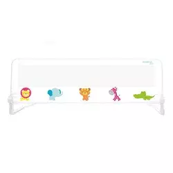 Asalvo ogradica za krevet 2u1 Animals White 13507