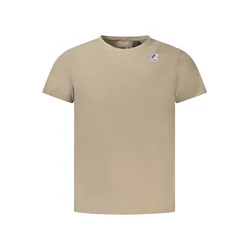 K-WAY SHORT SLEEVE T-SHIRT MEN BEIGE