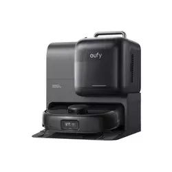 Eufy Robot usisivač sa prenosnim dubinskim čistačem Omni E28, Crni